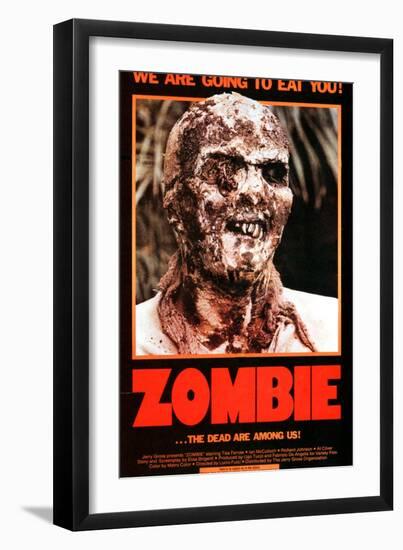 Zombie, 1980-null-Framed Art Print