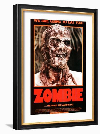 Zombie, 1980-null-Framed Art Print