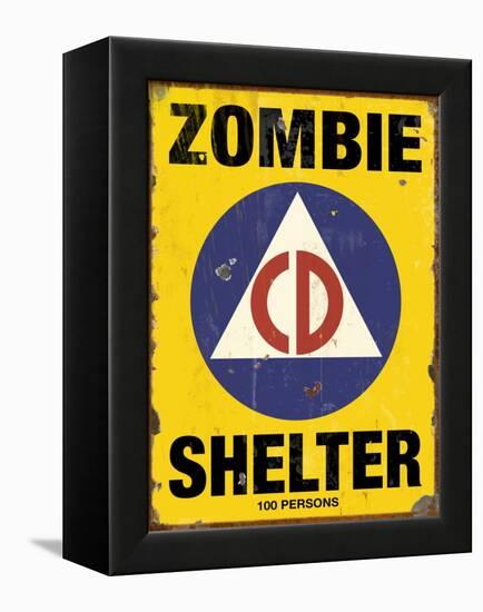 Zombie CD-Retroplanet-Framed Premier Image Canvas