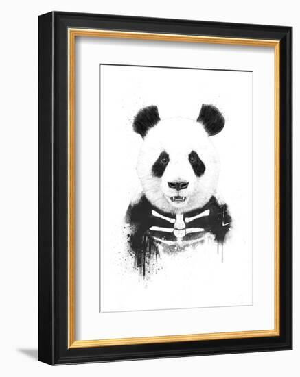 Zombie Panda-Balazs Solti-Framed Art Print