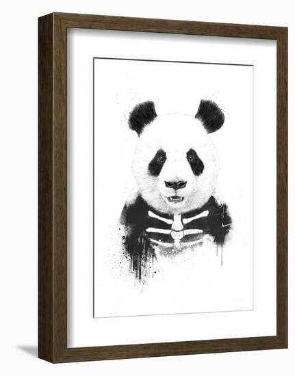 Zombie Panda-Balazs Solti-Framed Art Print