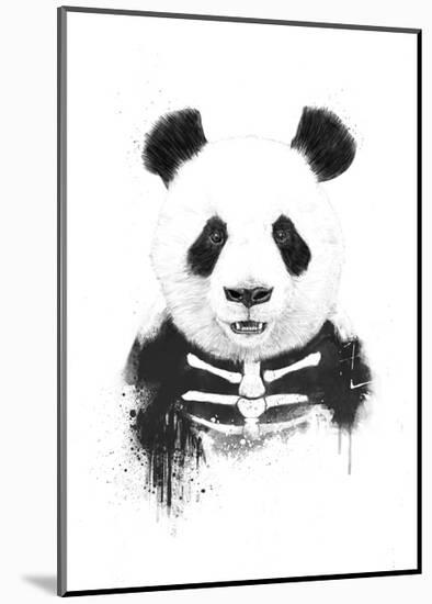 Zombie Panda-Balazs Solti-Mounted Art Print