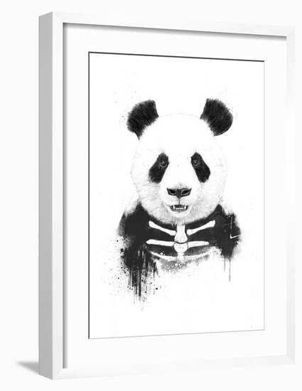 Zombie Panda-Balazs Solti-Framed Art Print