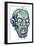 Zombie-Pattern_Head-07-FlyLand Designs-Framed Giclee Print