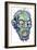 Zombie-Pattern_Head-07-FlyLand Designs-Framed Giclee Print