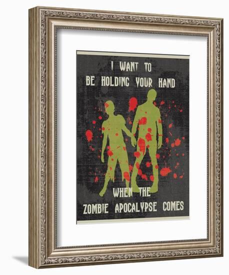 Zombie-Erin Clark-Framed Giclee Print