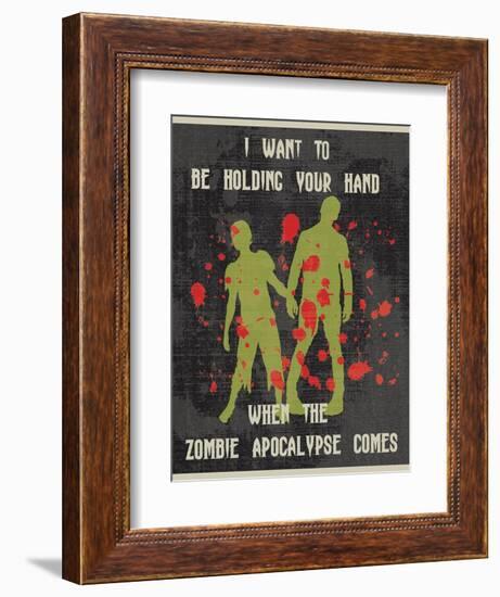 Zombie-Erin Clark-Framed Giclee Print