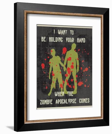 Zombie-Erin Clark-Framed Giclee Print