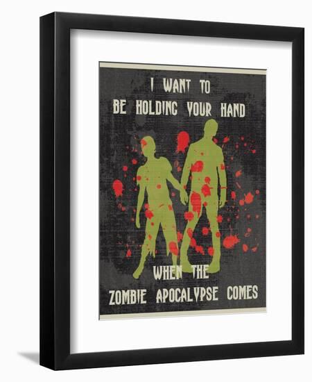 Zombie-Erin Clark-Framed Giclee Print