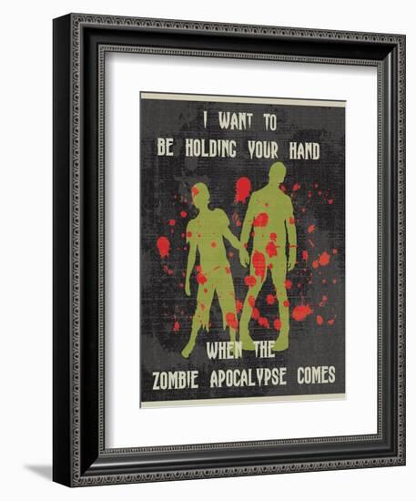 Zombie-Erin Clark-Framed Giclee Print
