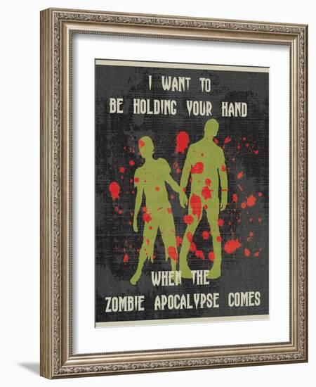 Zombie-Erin Clark-Framed Giclee Print