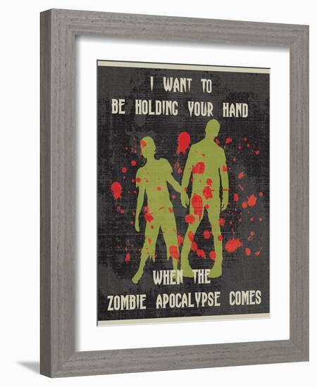 Zombie-Erin Clark-Framed Giclee Print