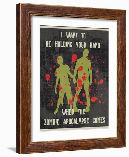 Zombie-Erin Clark-Framed Giclee Print