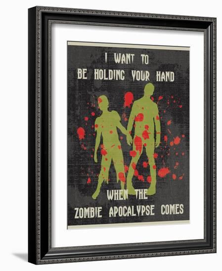 Zombie-Erin Clark-Framed Giclee Print