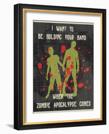 Zombie-Erin Clark-Framed Giclee Print