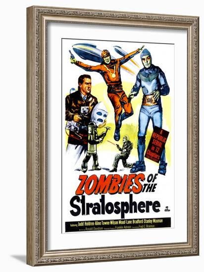 Zombies of the Stratosphere, 1952-null-Framed Premium Giclee Print