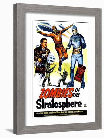 Zombies of the Stratosphere, 1952-null-Framed Premium Giclee Print