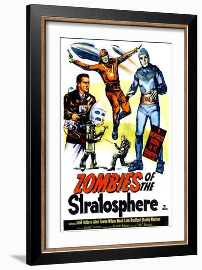 Zombies of the Stratosphere, 1952-null-Framed Premium Giclee Print