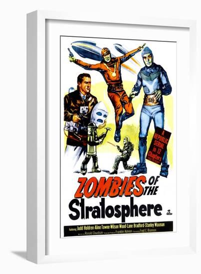 Zombies of the Stratosphere, 1952-null-Framed Premium Giclee Print