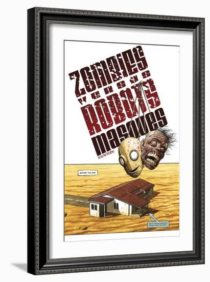 Zombies vs. Robots - Bonus Material-Paul McCaffrey-Framed Art Print