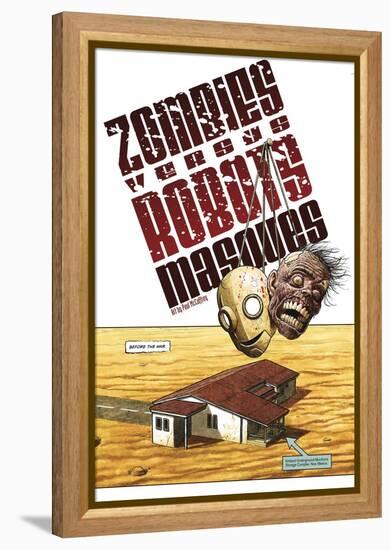 Zombies vs. Robots - Bonus Material-Paul McCaffrey-Framed Stretched Canvas