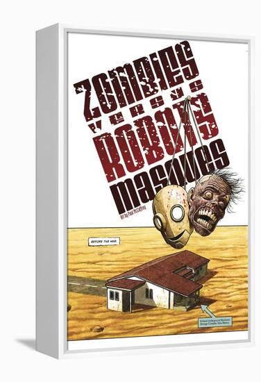 Zombies vs. Robots - Bonus Material-Paul McCaffrey-Framed Stretched Canvas