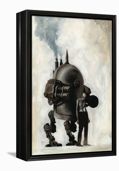 Zombies vs. Robots - Cover Art-Menton Matthews III-Framed Stretched Canvas