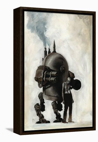 Zombies vs. Robots - Cover Art-Menton Matthews III-Framed Stretched Canvas
