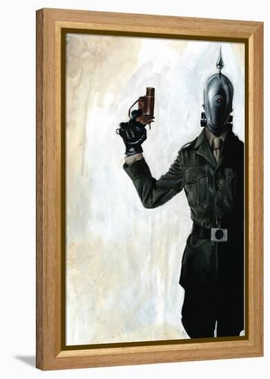 Zombies vs. Robots - Cover Art-Menton Matthews III-Framed Stretched Canvas