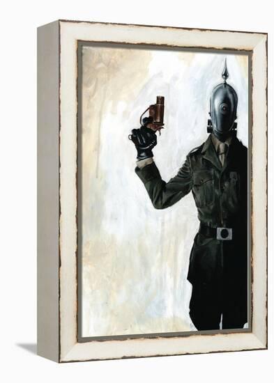 Zombies vs. Robots - Cover Art-Menton Matthews III-Framed Stretched Canvas