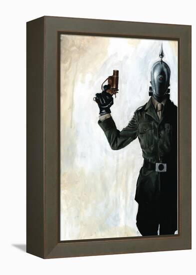 Zombies vs. Robots - Cover Art-Menton Matthews III-Framed Stretched Canvas