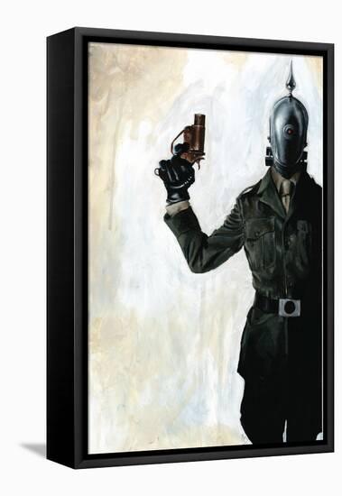 Zombies vs. Robots - Cover Art-Menton Matthews III-Framed Stretched Canvas