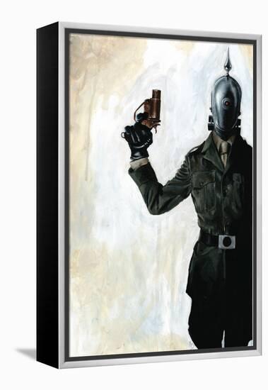 Zombies vs. Robots - Cover Art-Menton Matthews III-Framed Stretched Canvas