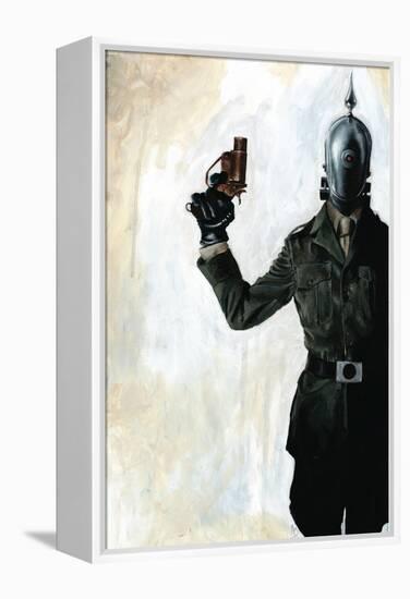 Zombies vs. Robots - Cover Art-Menton Matthews III-Framed Stretched Canvas