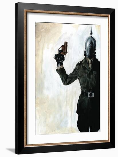 Zombies vs. Robots - Cover Art-Menton Matthews III-Framed Premium Giclee Print