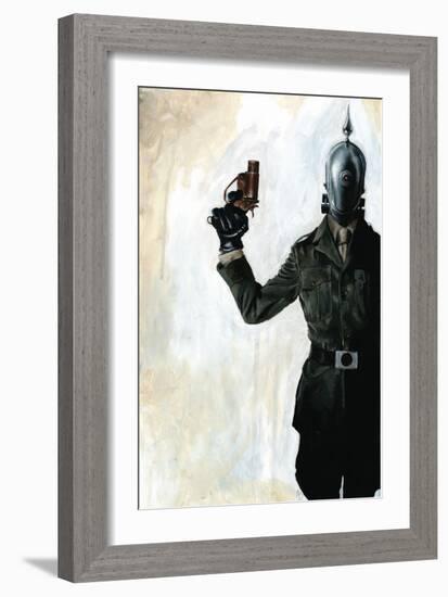 Zombies vs. Robots - Cover Art-Menton Matthews III-Framed Art Print