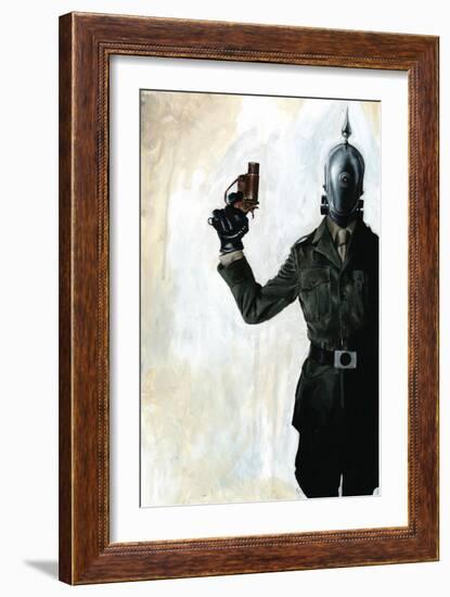 Zombies vs. Robots - Cover Art-Menton Matthews III-Framed Art Print