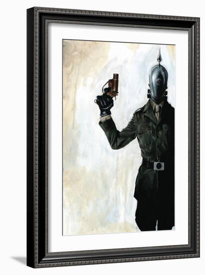 Zombies vs. Robots - Cover Art-Menton Matthews III-Framed Art Print