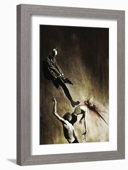 Zombies vs. Robots - Cover Art-Menton Matthews III-Framed Art Print