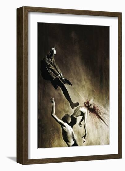 Zombies vs. Robots - Cover Art-Menton Matthews III-Framed Art Print