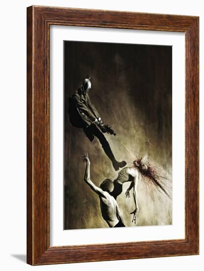 Zombies vs. Robots - Cover Art-Menton Matthews III-Framed Art Print