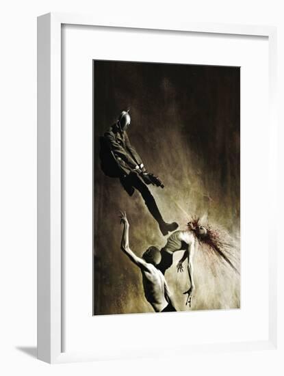 Zombies vs. Robots - Cover Art-Menton Matthews III-Framed Art Print