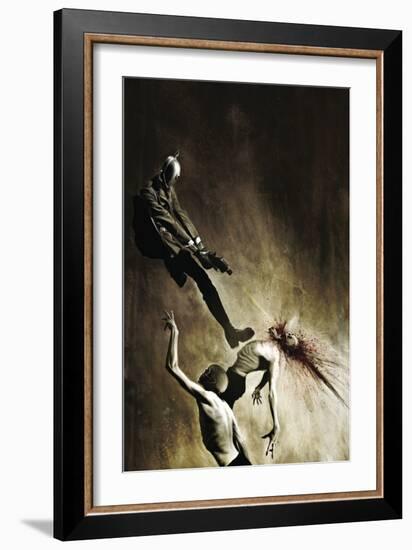 Zombies vs. Robots - Cover Art-Menton Matthews III-Framed Art Print