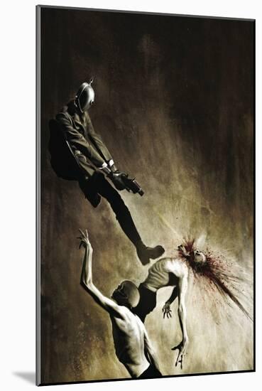 Zombies vs. Robots - Cover Art-Menton Matthews III-Mounted Art Print
