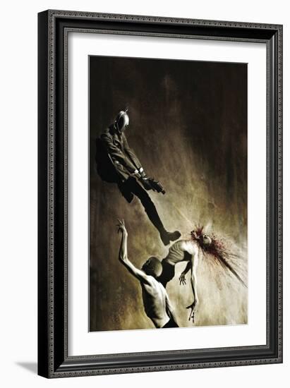 Zombies vs. Robots - Cover Art-Menton Matthews III-Framed Art Print