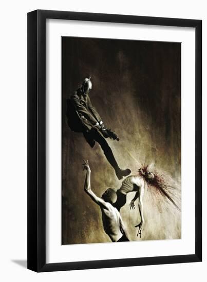 Zombies vs. Robots - Cover Art-Menton Matthews III-Framed Premium Giclee Print