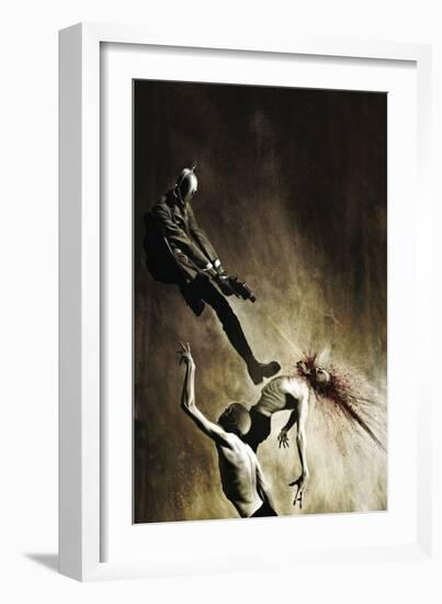 Zombies vs. Robots - Cover Art-Menton Matthews III-Framed Premium Giclee Print