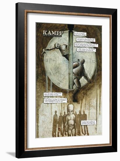 Zombies vs. Robots - Full-Page Art-Menton Matthews III-Framed Premium Giclee Print