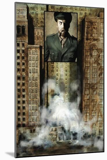 Zombies vs. Robots - Full-Page Art-Menton Matthews III-Mounted Art Print