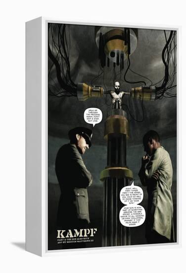 Zombies vs. Robots - Full-Page Art-Menton Matthews III-Framed Stretched Canvas